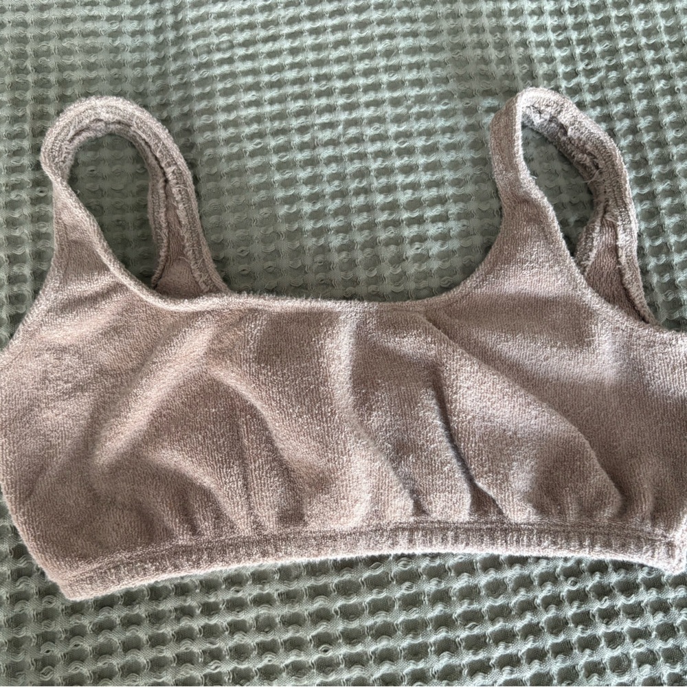 Women's Soft Tan Lounge Pajama Set - Picture 2 of 4